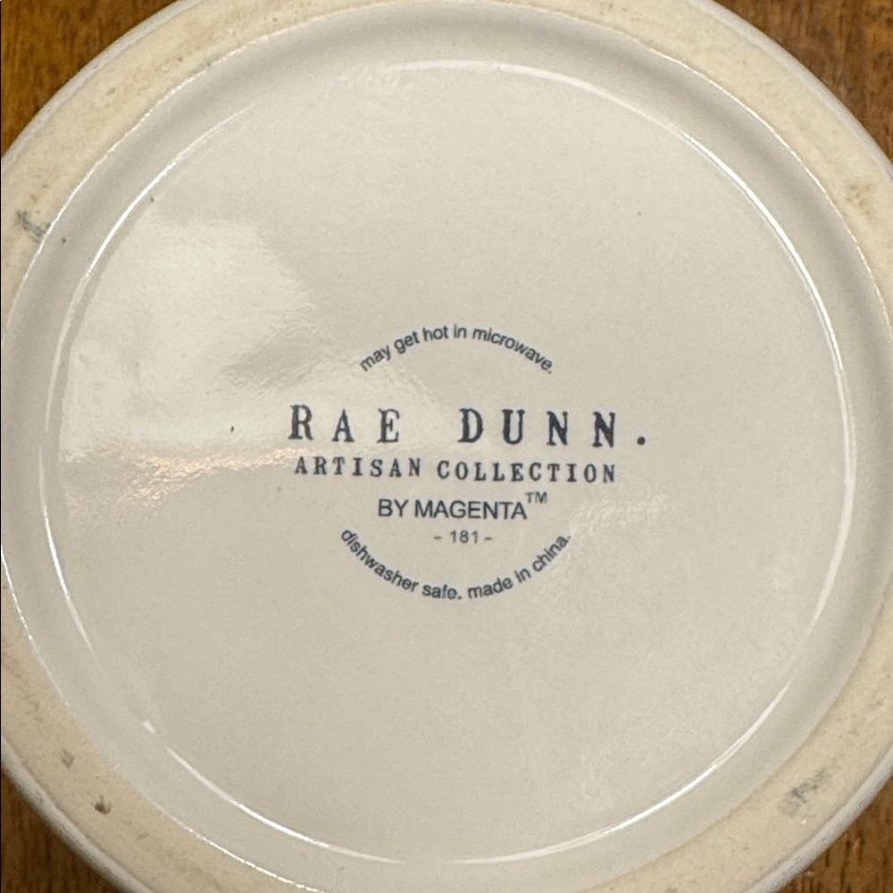 Rae Dunn Cream Ceramic Drink Pitcher. 52oz. Capacity. - Picture 6 of 6